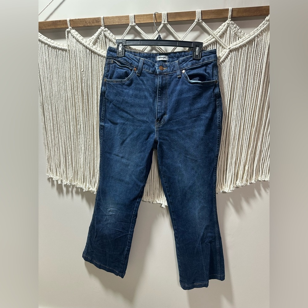 Wrangler Women's Straight Leg Jeans - Indigo Blue